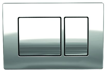 Keytec Flush plate Chrome